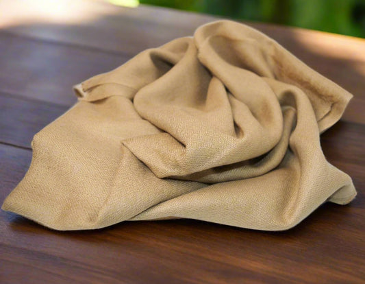 Beige Diamond Weave Pattern Pashmina Scarf