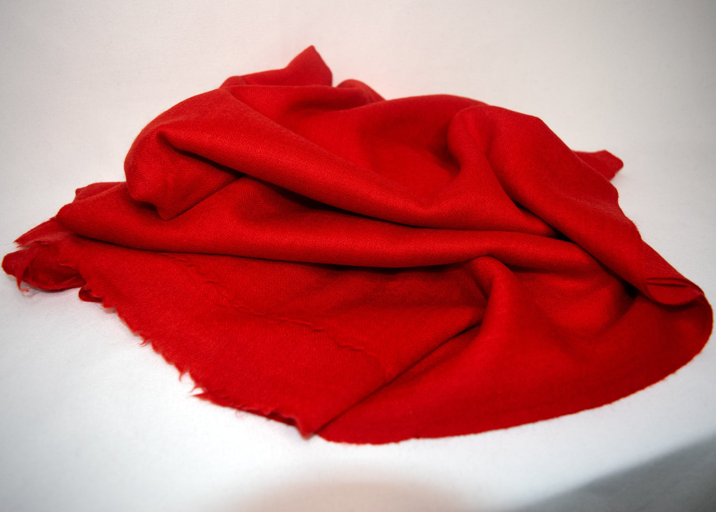 red diamond weave pattern pashmina scarf